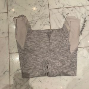 Lululemon Wunder Under Scalloped Hem High-Rise Crop 23" Grey
